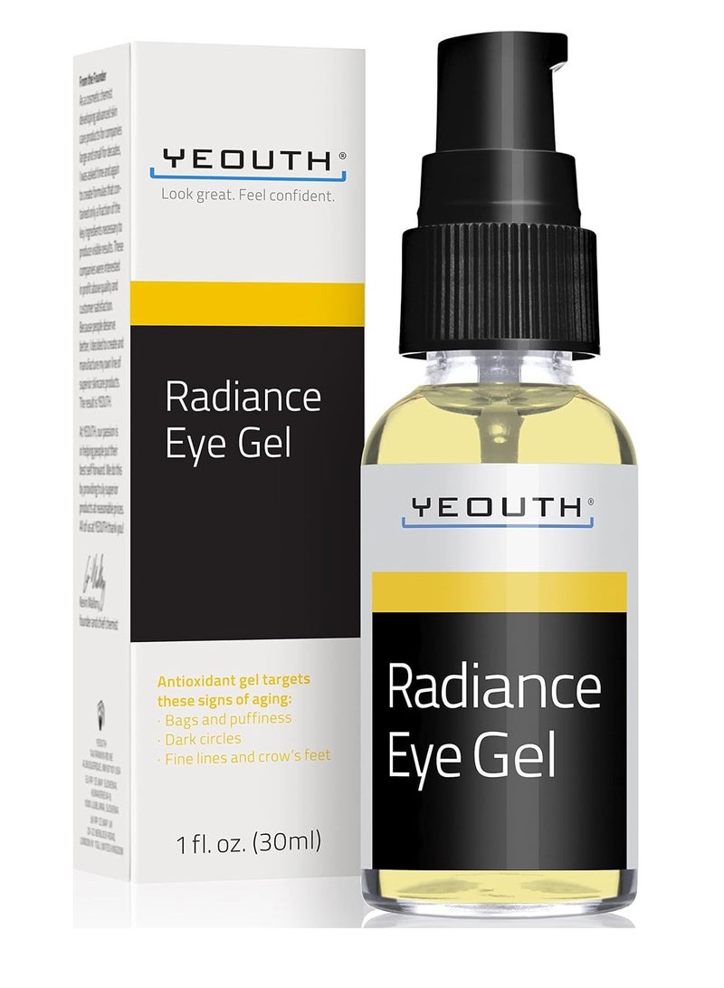 Radiance Eye Gel Antioxidant Target Sign of Aging Bags Puffiness Dark Circle  Fine line 30ml