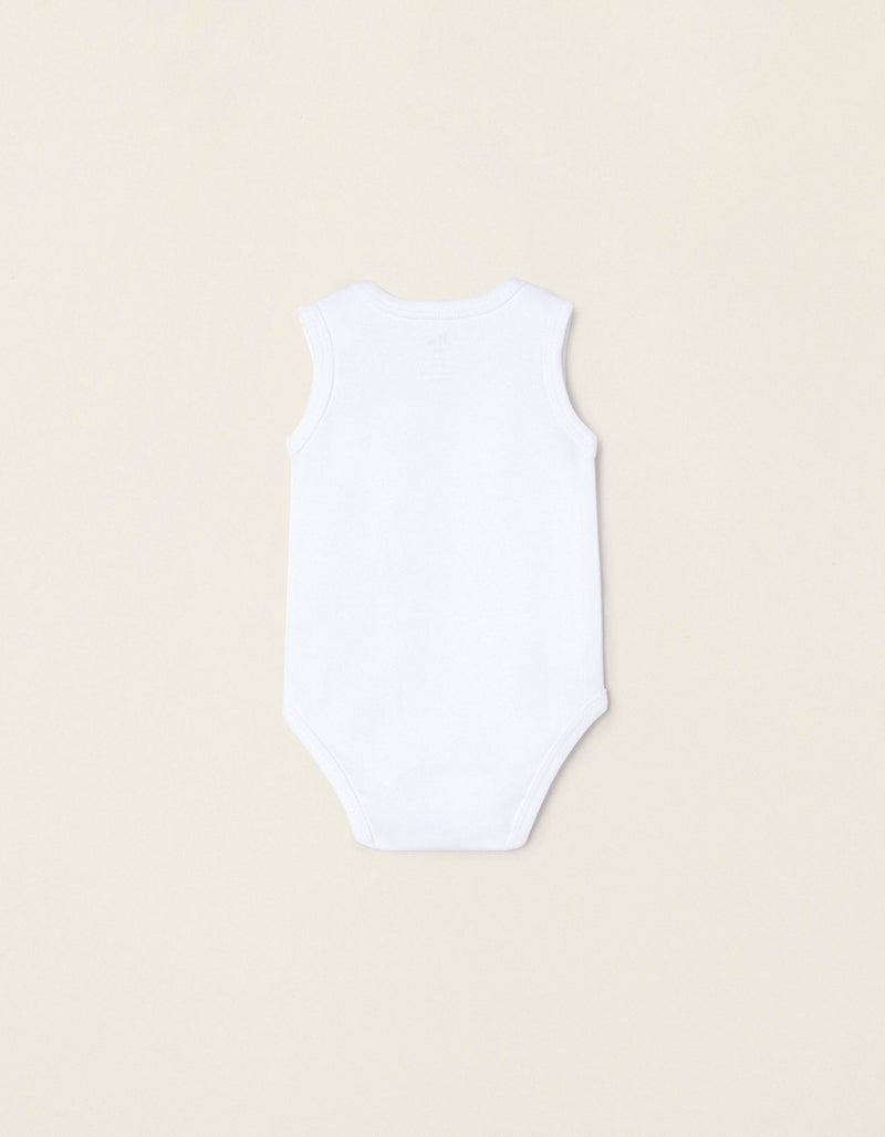 Zippy Pack 5 Cotton Plain Bodysuits for Babies and Newborns