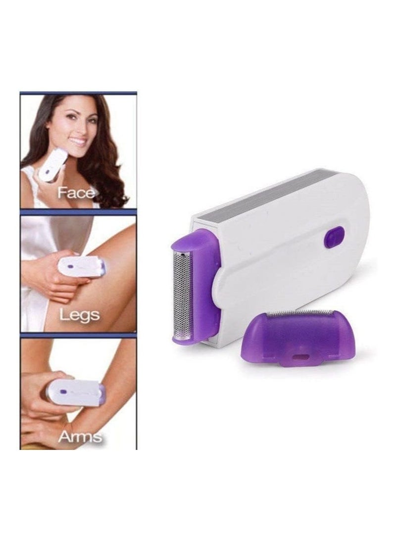 Women Laser Rechargeable Smooth Touch Epilator Hair Remover Instant Pain-Free Razor