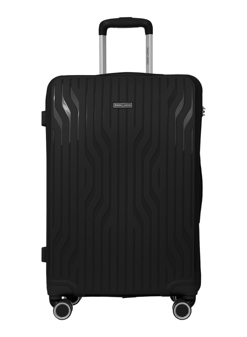 Cabin Size Polypropylene Hard side Spinner Luggage Trolley 20 Inch Black