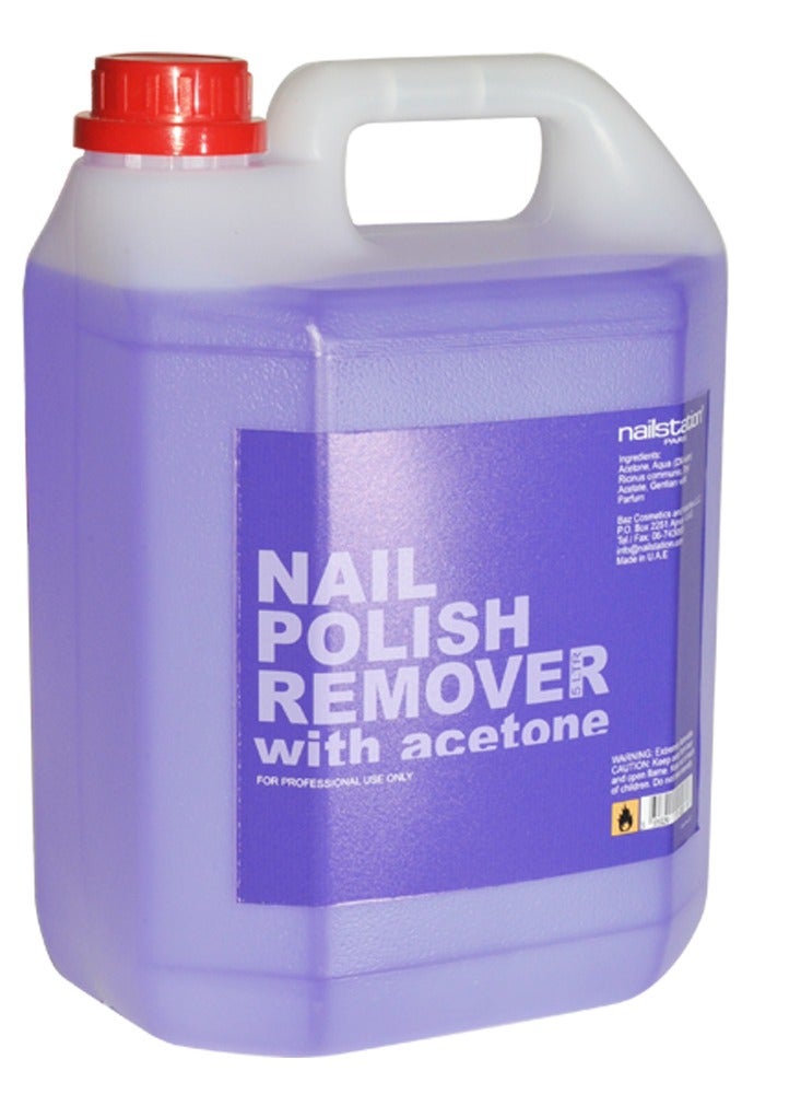 Nail Polish Remover with Acetone, 5 Liters