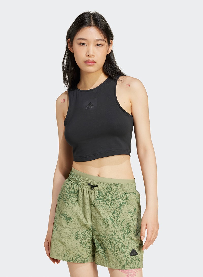 City Escape Cropped Tank