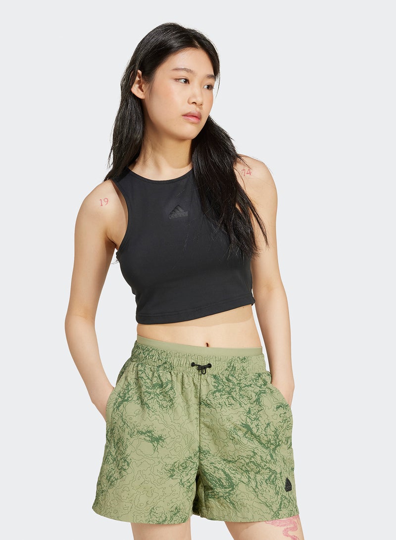 City Escape Cropped Tank