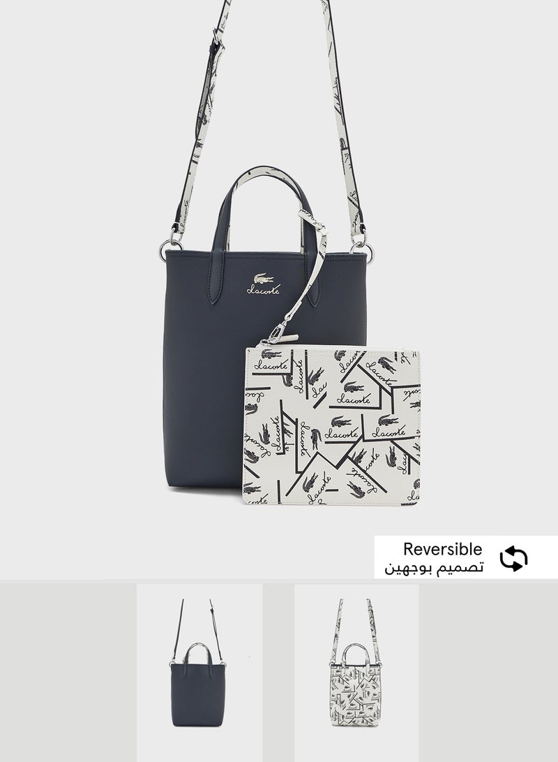 Essentials Top Handel Zip Over Tote