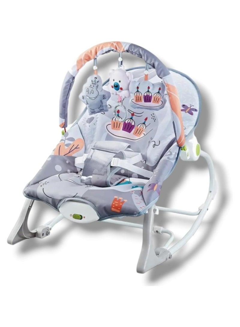 Infant Rocking Cradle Toddler Rocking Chair Baby Rocker (multi colour)