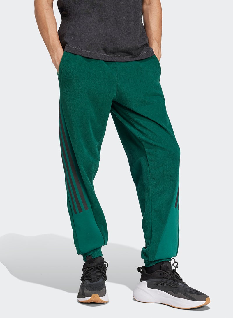 Future Icon 3 Stripe Polar Fleece Sweatpants