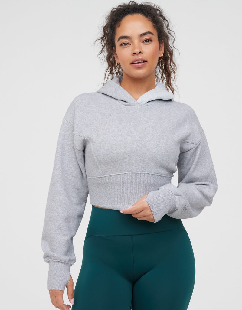 Offline By Throw-Back Cropped Sweatshirt