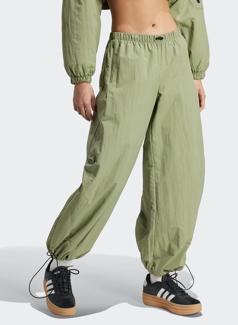 City Escape Woven Parachute Pants