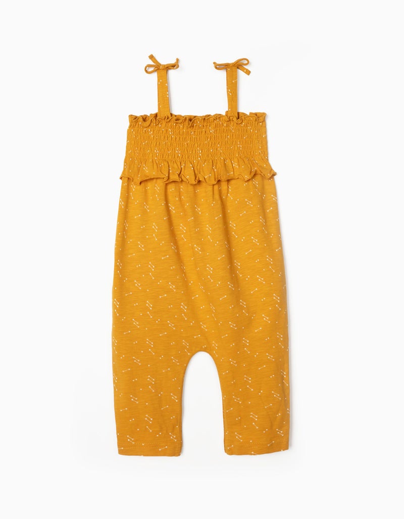 Jumpsuit for Baby Girls 'Arrows', Yellow