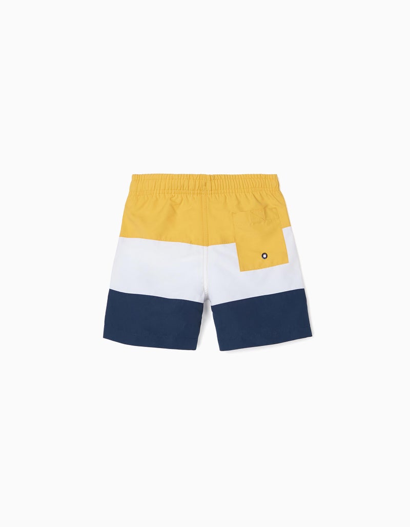 Swim Shorts UPF 80 for Boys, Multicoloured