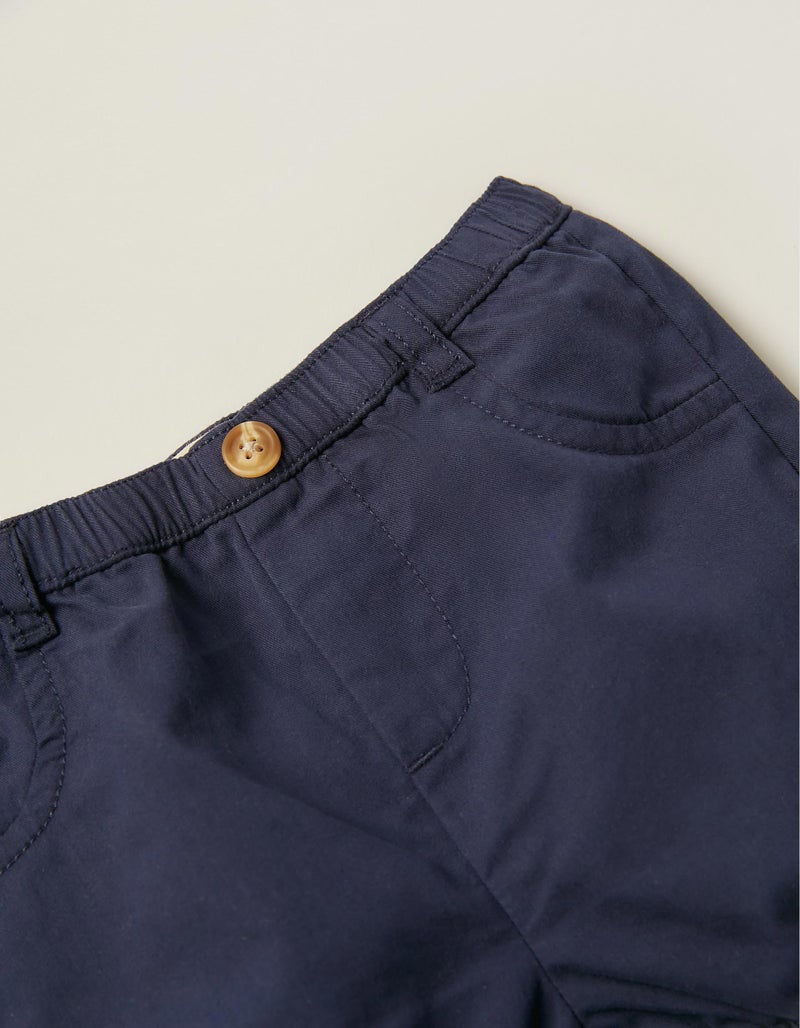 Shorts for Newborn Baby Boys, Dark Blue