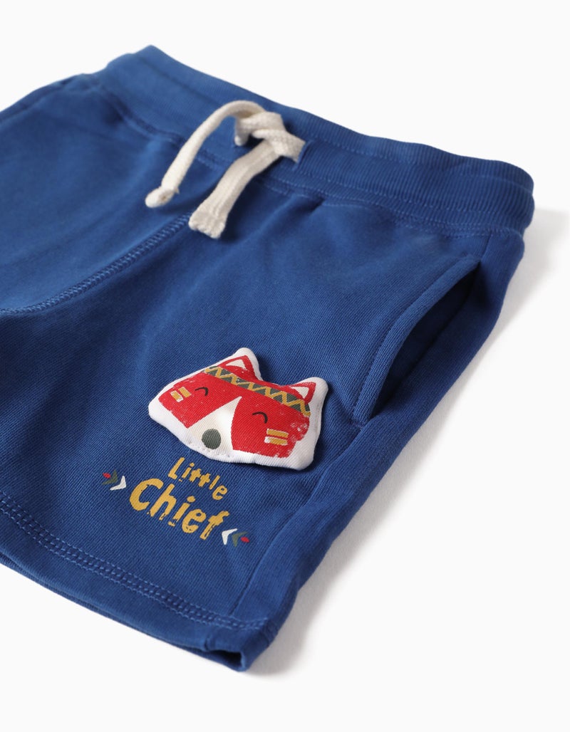 Training Shorts for Baby Boys 'Little Chief', Blue