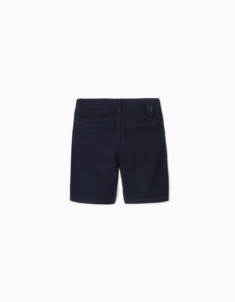 Textured Shorts for Boys 'B&S', Dark Blue