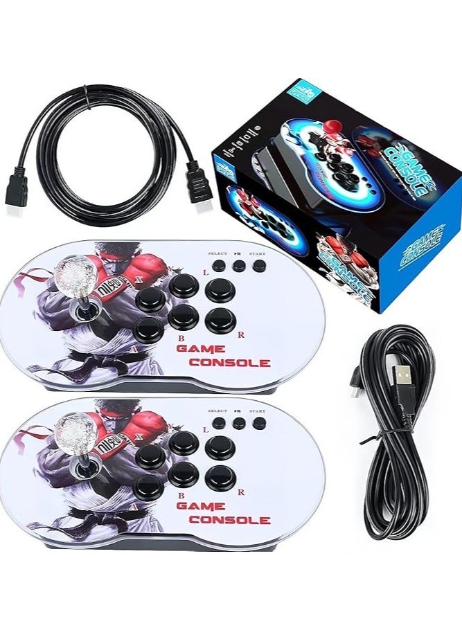 Detrend Dual Joystick Video Game Consoles 15000+ Arcade Games Support 4 Player Family Game Box