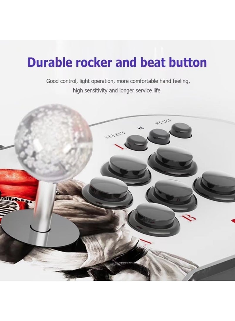 Detrend Dual Joystick Video Game Consoles 15000+ Arcade Games Support 4 Player Family Game Box