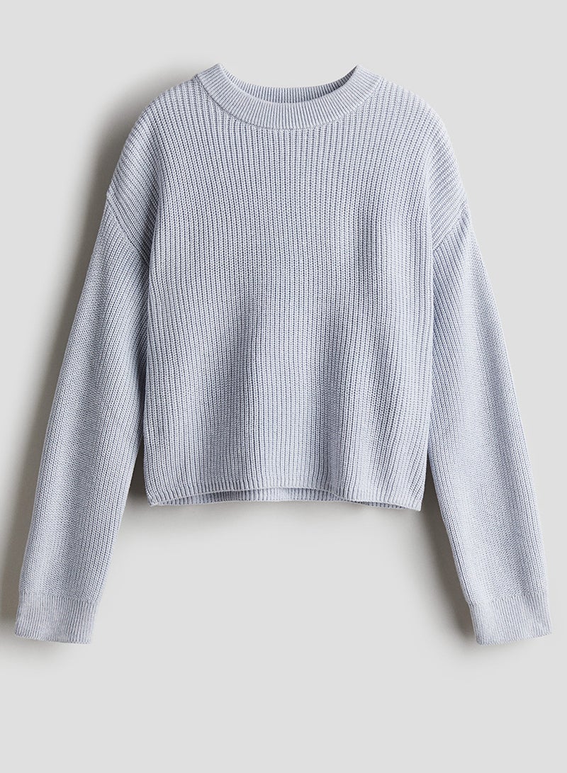 Rib-Knit Jumper