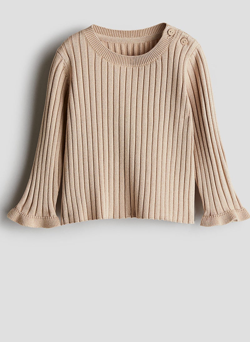 Rib-Knit Jumper