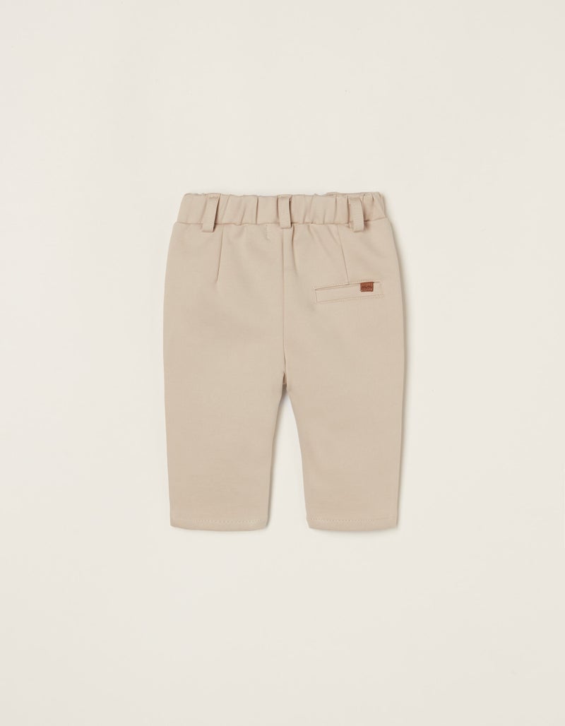 Trousers for Newborn Baby Boys, Beige