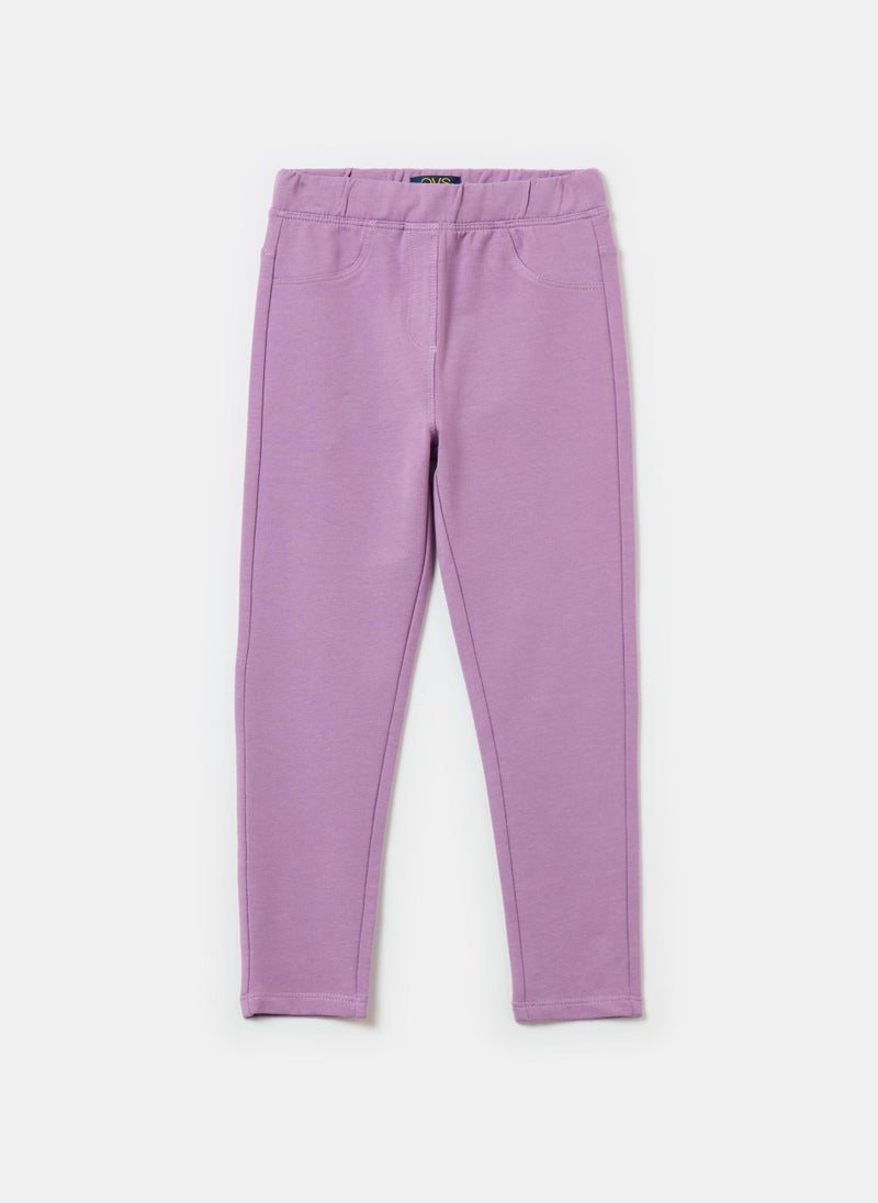 Treggings in organic cotton