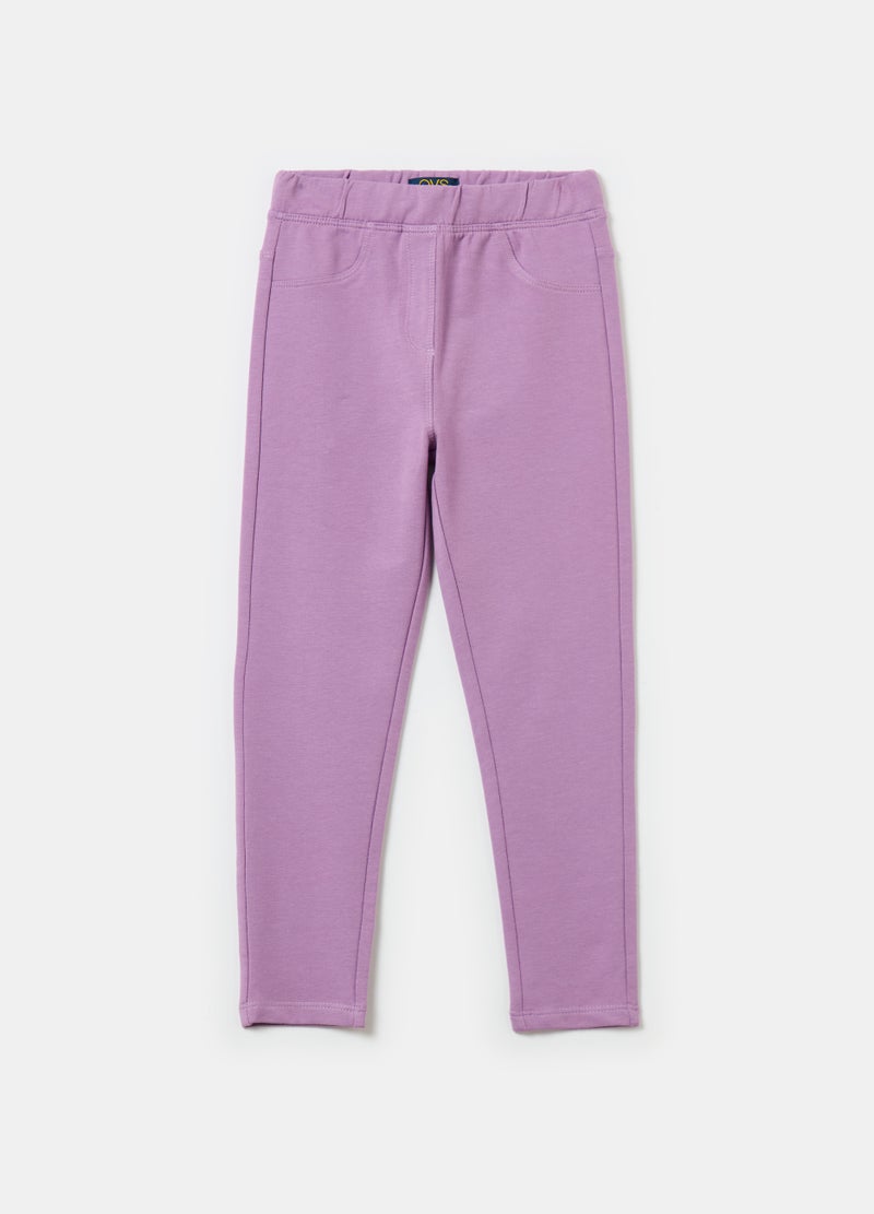 Treggings in organic cotton