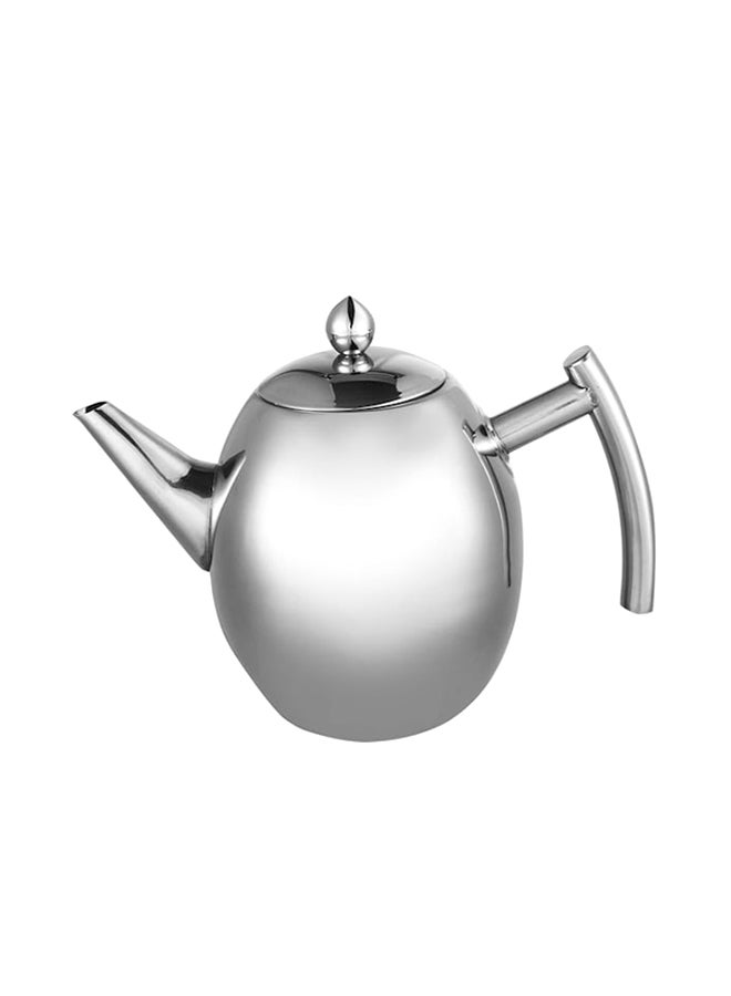 Household Filter Screen With Teapot Silver 18.5x13x7.3centimeter