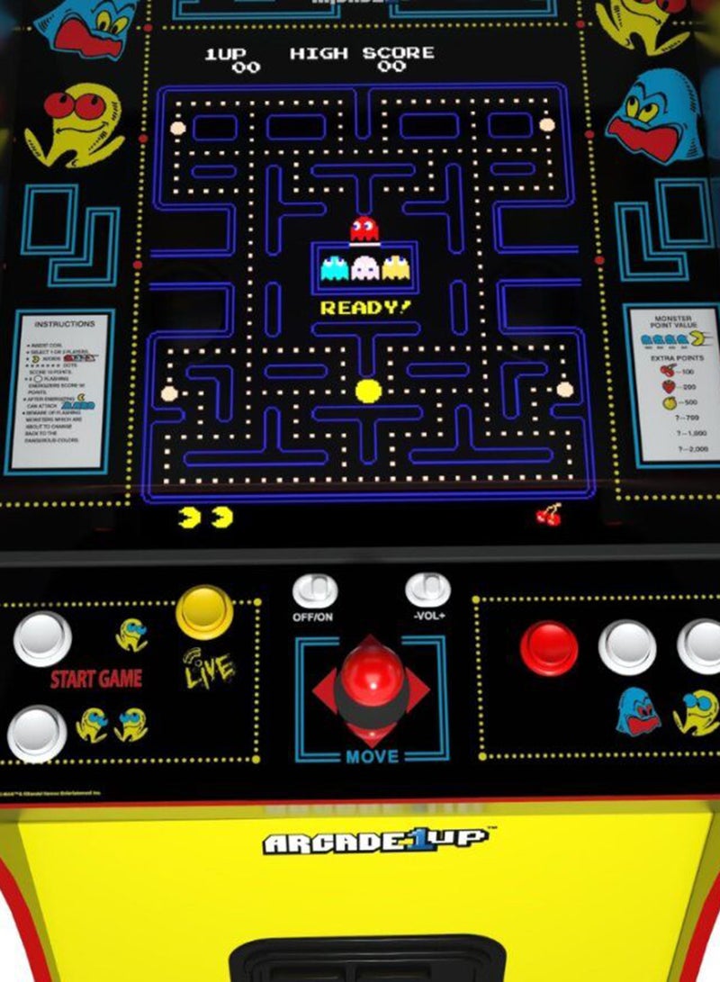 Arcade1Up Pac-Man Deluxe Arcade Machine