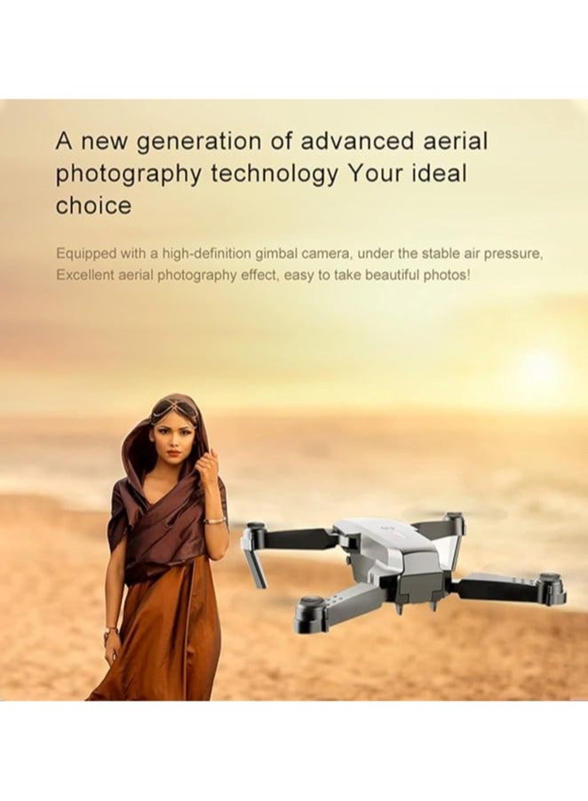 Drone with 4K Camera for Auto Return Home, Follow Me, Dual Cameras, Waypoints, Headless Mode