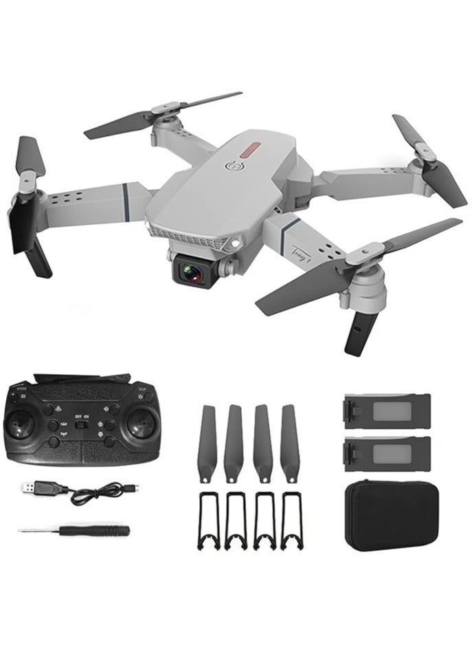 Drone with 4K Camera for Auto Return Home, Follow Me, Dual Cameras, Waypoints, Headless Mode