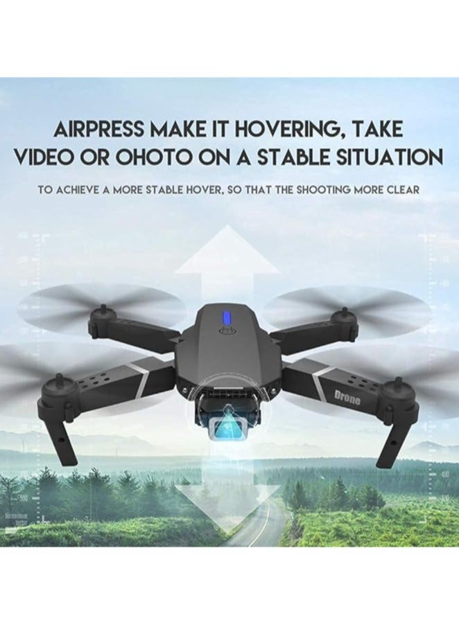 Drone with 4K Camera for Auto Return Home, Follow Me, Dual Cameras, Waypoints, Headless Mode