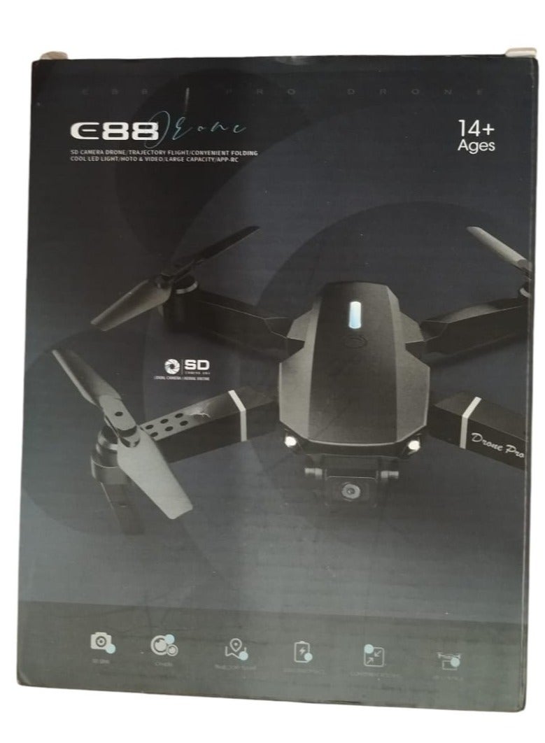 Drone with 4K Camera for Auto Return Home, Follow Me, Dual Cameras, Waypoints, Headless Mode