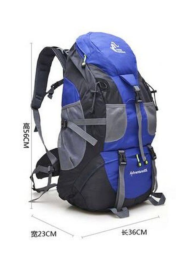 Nylon Hiking Backpack 50 L Blue/Black