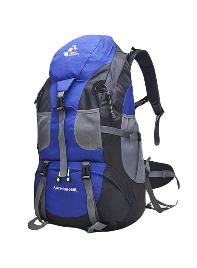 Nylon Hiking Backpack 50 L Blue/Black