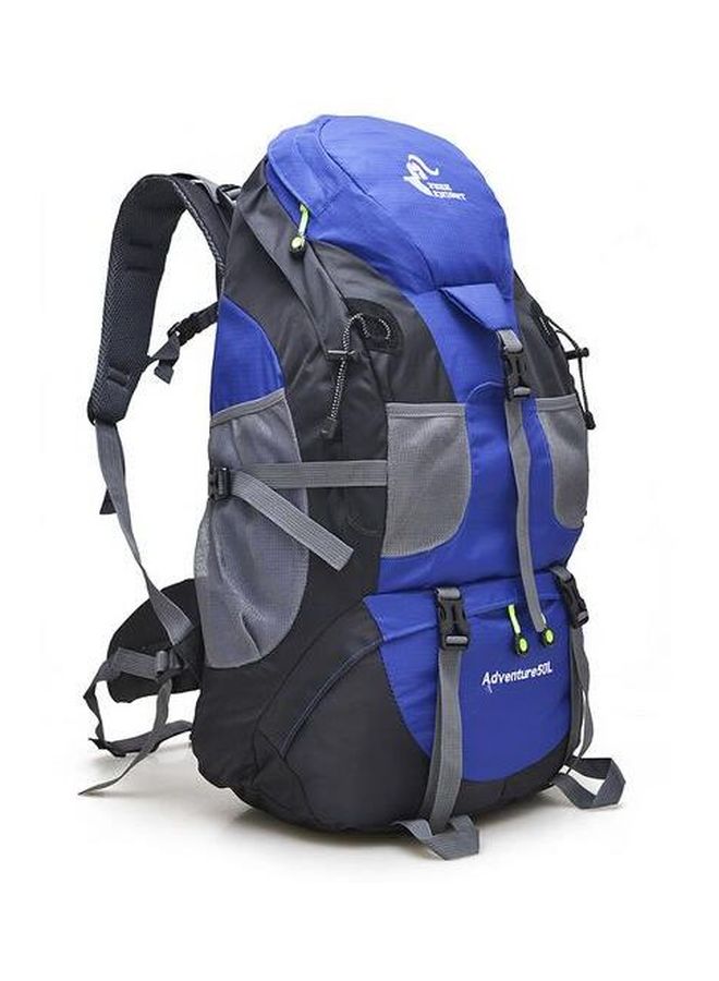 Nylon Hiking Backpack 50 L Blue/Black