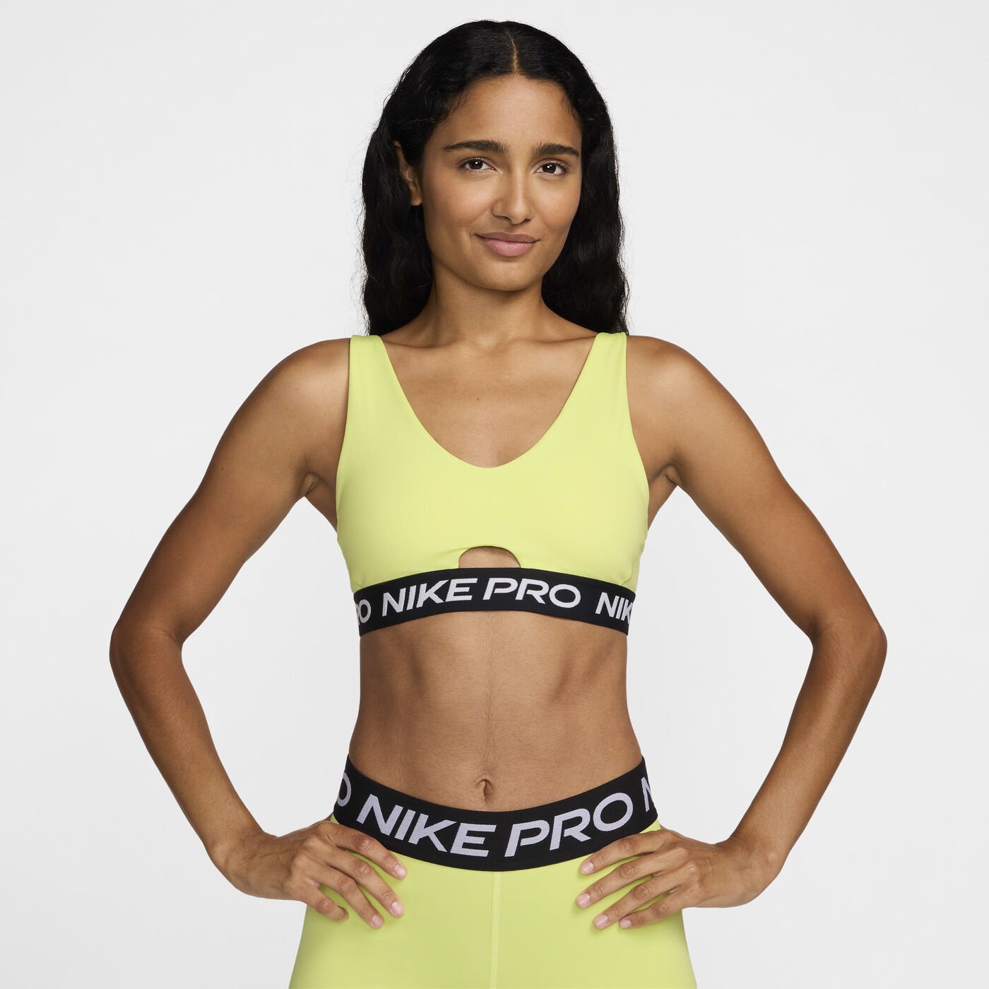 Women's Pro Indy Plunge Medium-Support Padded Sports Bra