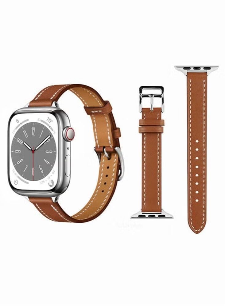 Slim Genuine Leather Replacement Band