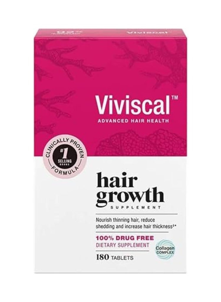 Viviscal Hair Growth Supplement for Women - 180 Tablets