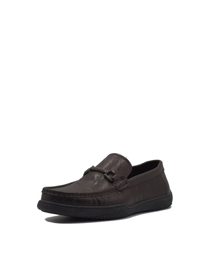 MEN'S CLASSIC SLIP-ON  SHOES BROWN