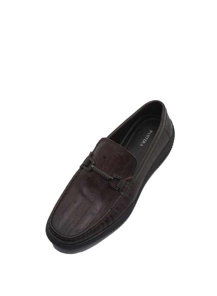 MEN'S CLASSIC SLIP-ON  SHOES BROWN