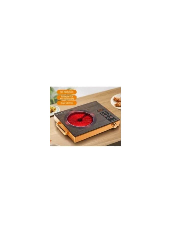 Infrared Portable Electric Burner with Digital Timer, Assorted Colors