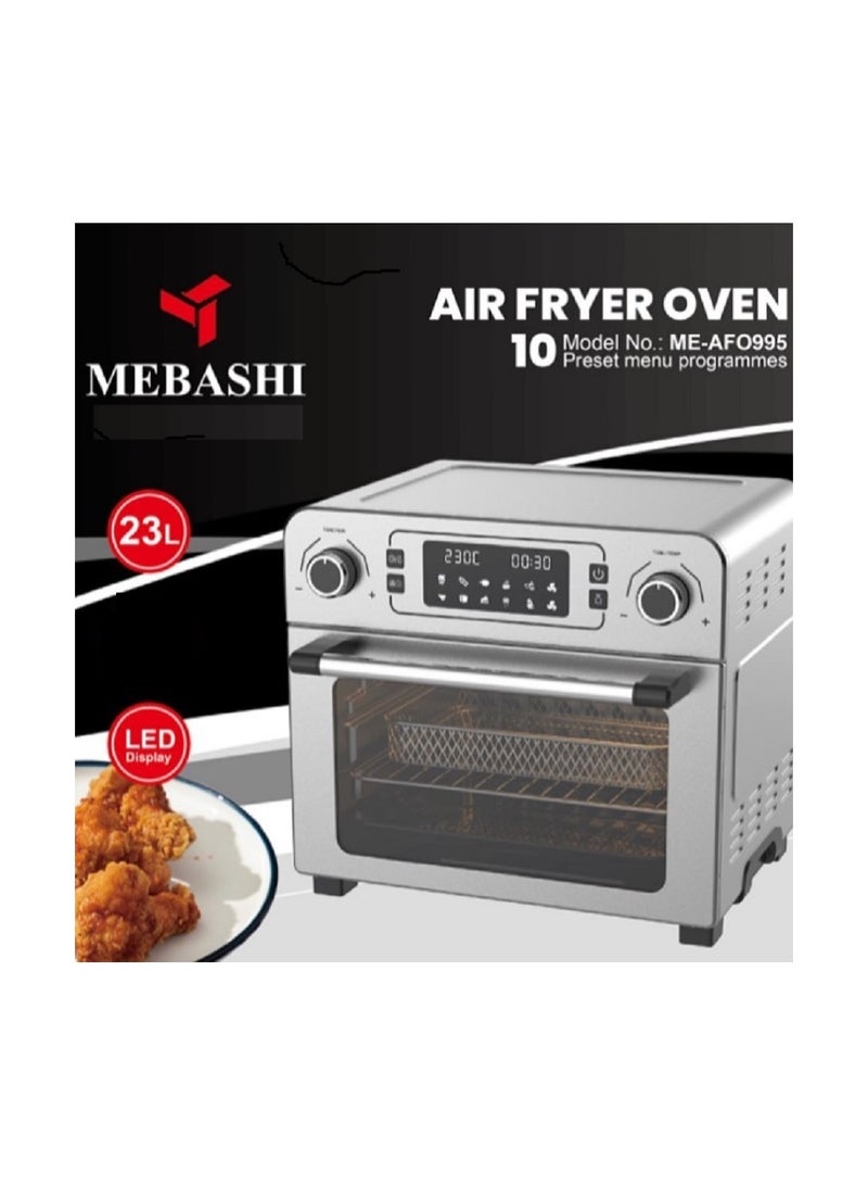 Mebashi Air Fryer Oven 23 Litre 1400W