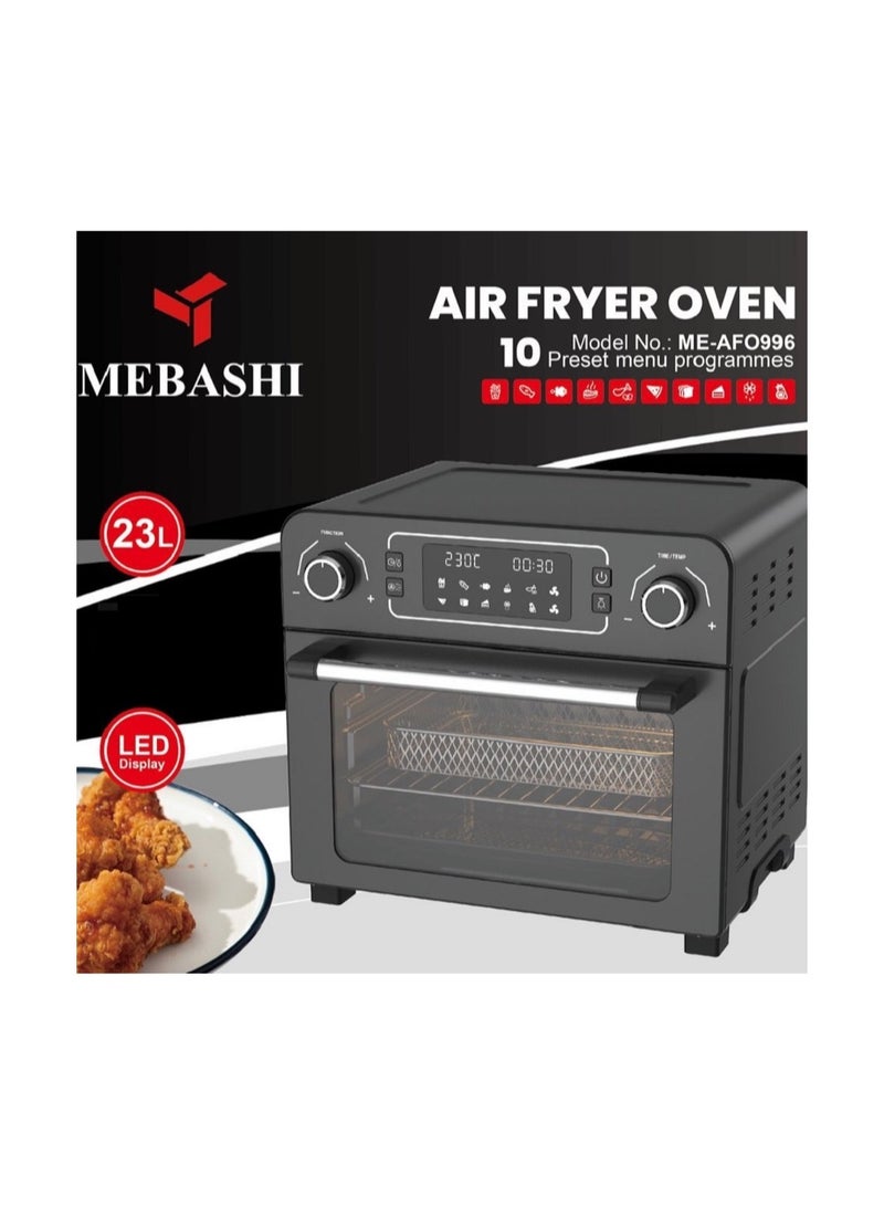 Mebashi Air Fryer Oven 23 Litre 1400W