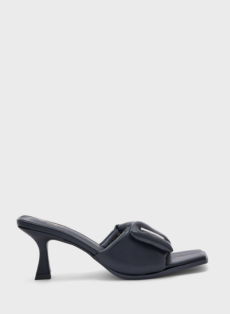 Square Toe Padded Heel Sandal