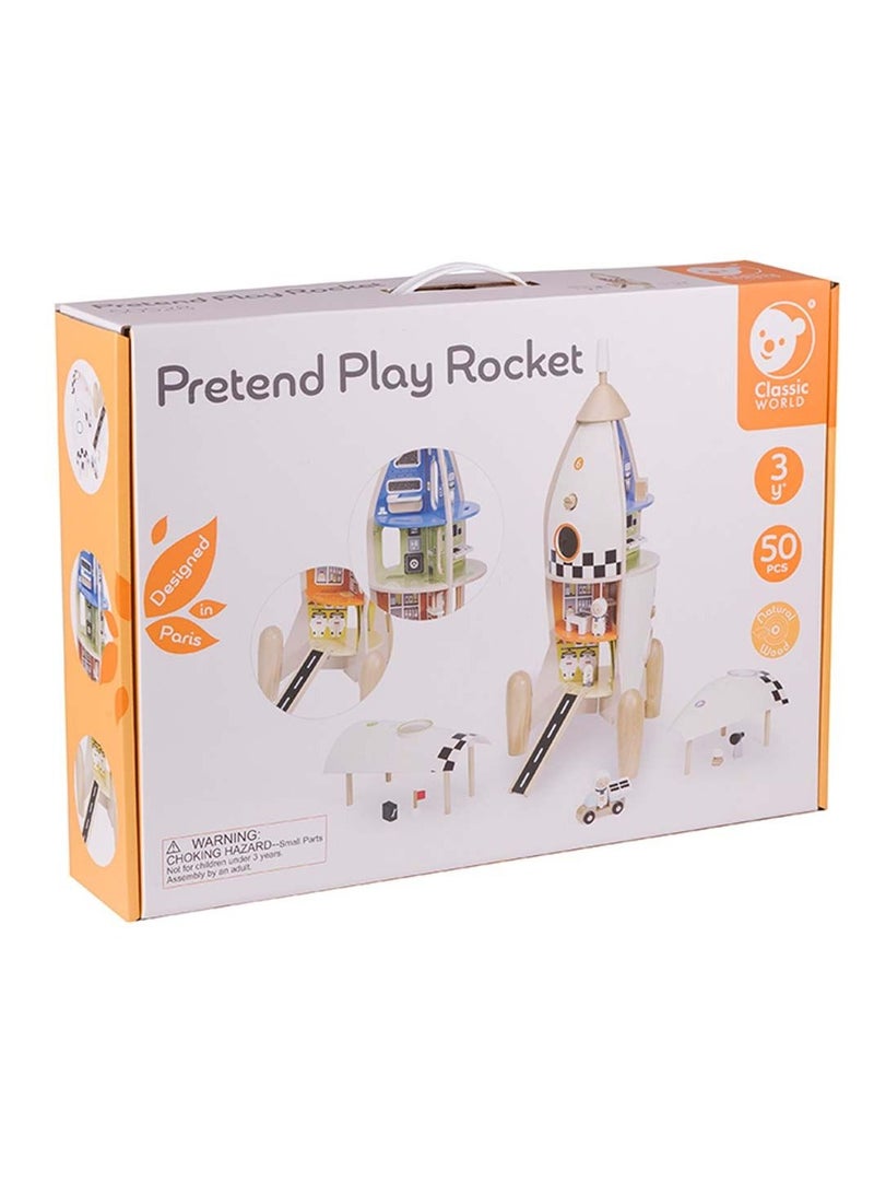 Classic World - Pretend Play Rocket