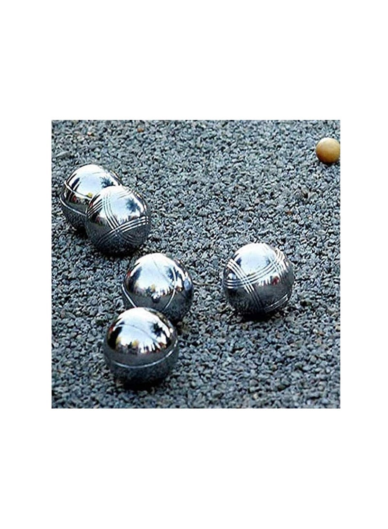 8-Piece Boules Steel Ball Set