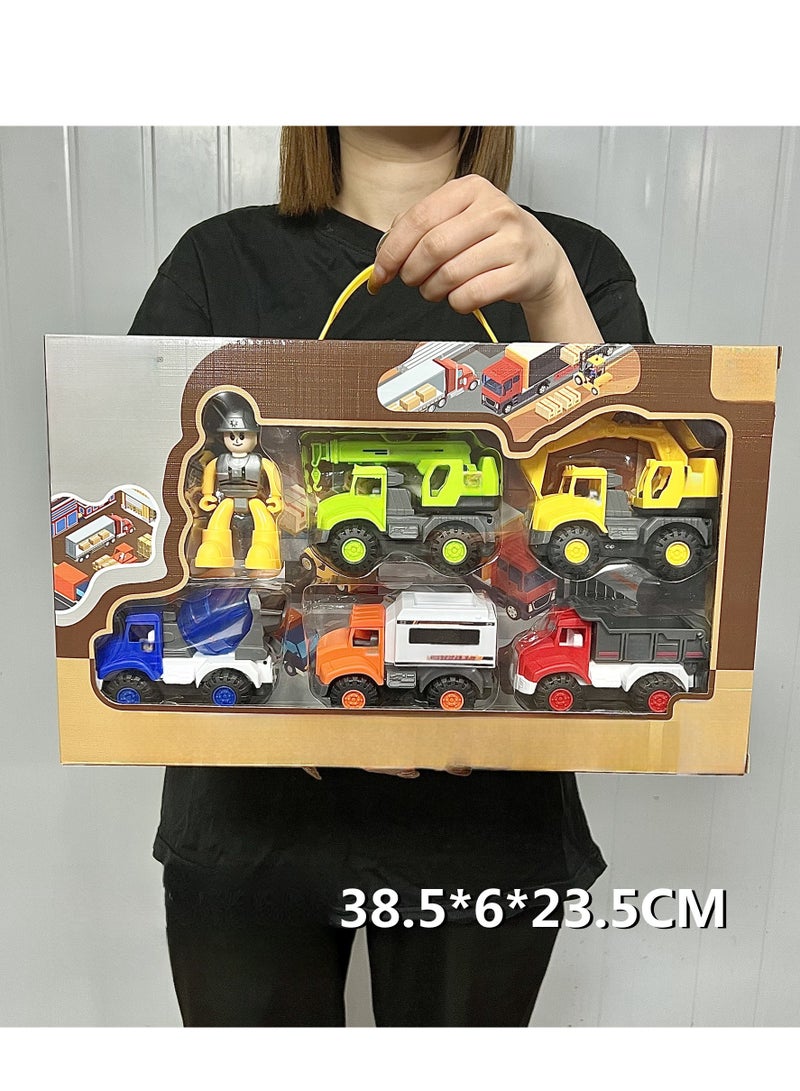 Children's Toy Car Combination Set Gift Box