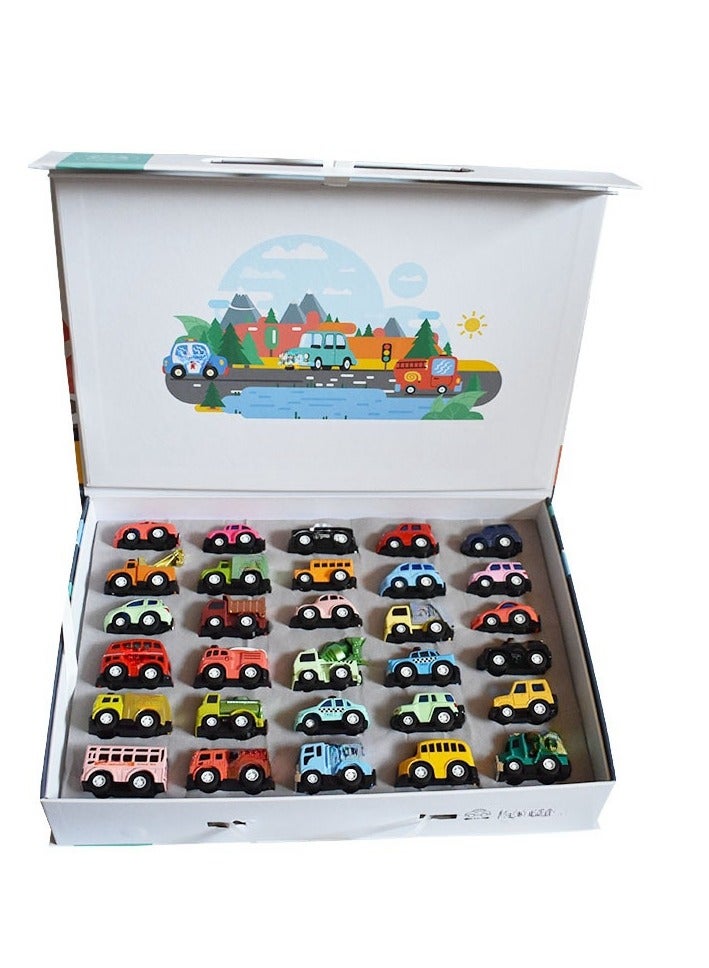 Children's Mini Car Model Toy Car Combination Set Gift Box Set