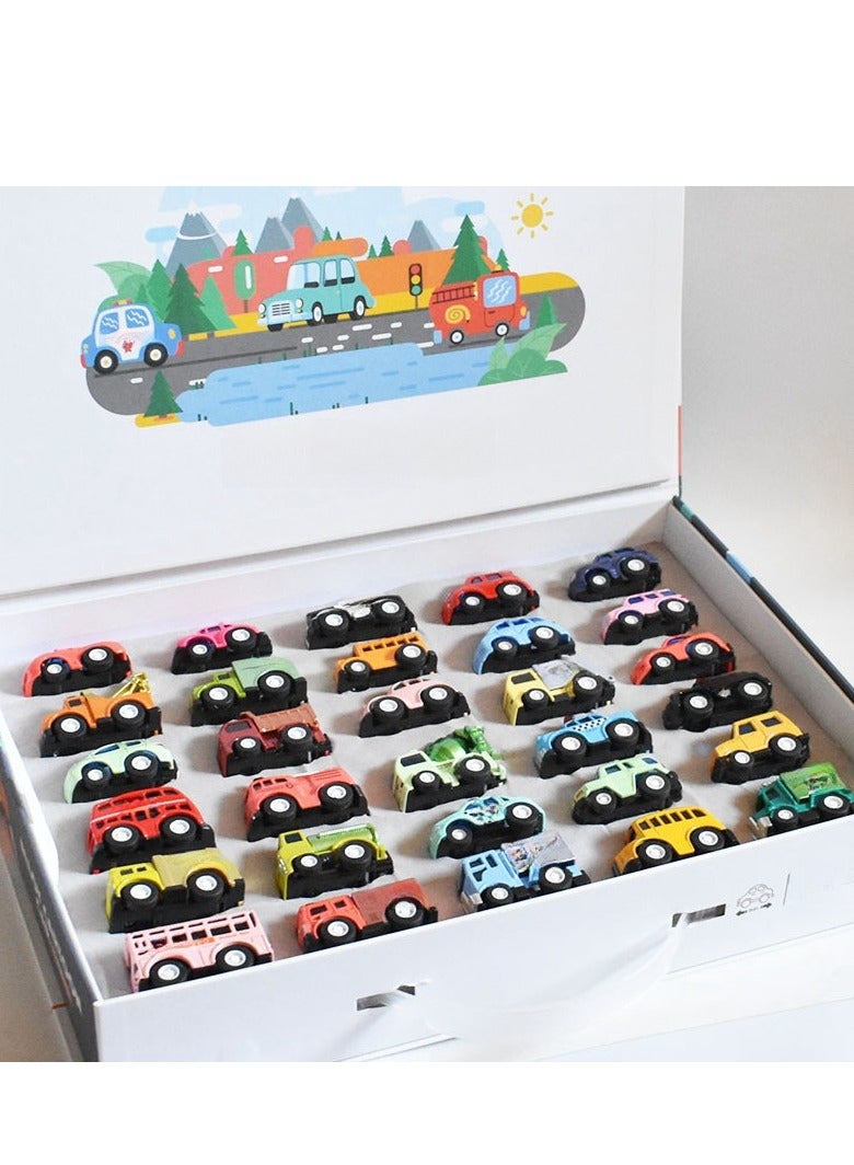 Children's Mini Car Model Toy Car Combination Set Gift Box Set