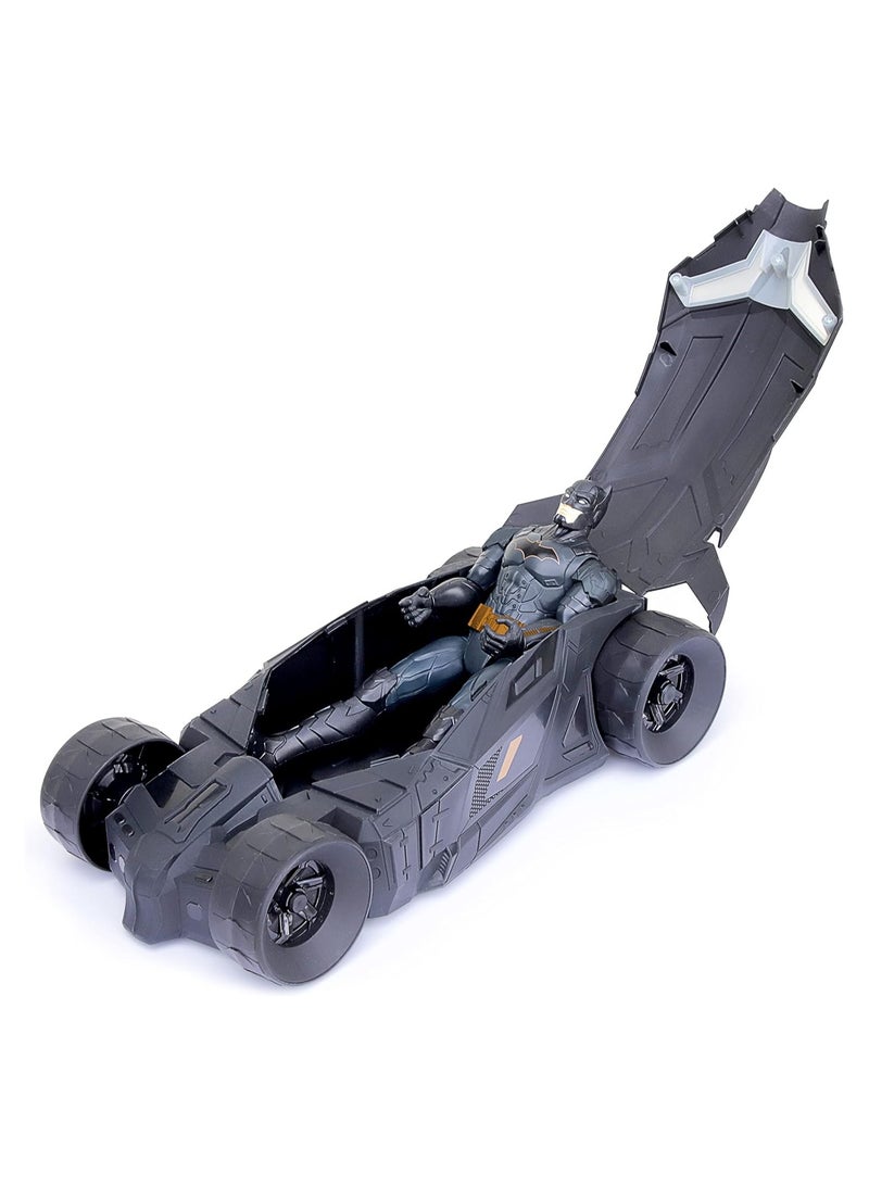 Batman and Batmobile Set, 30-cm Batman Action Figure