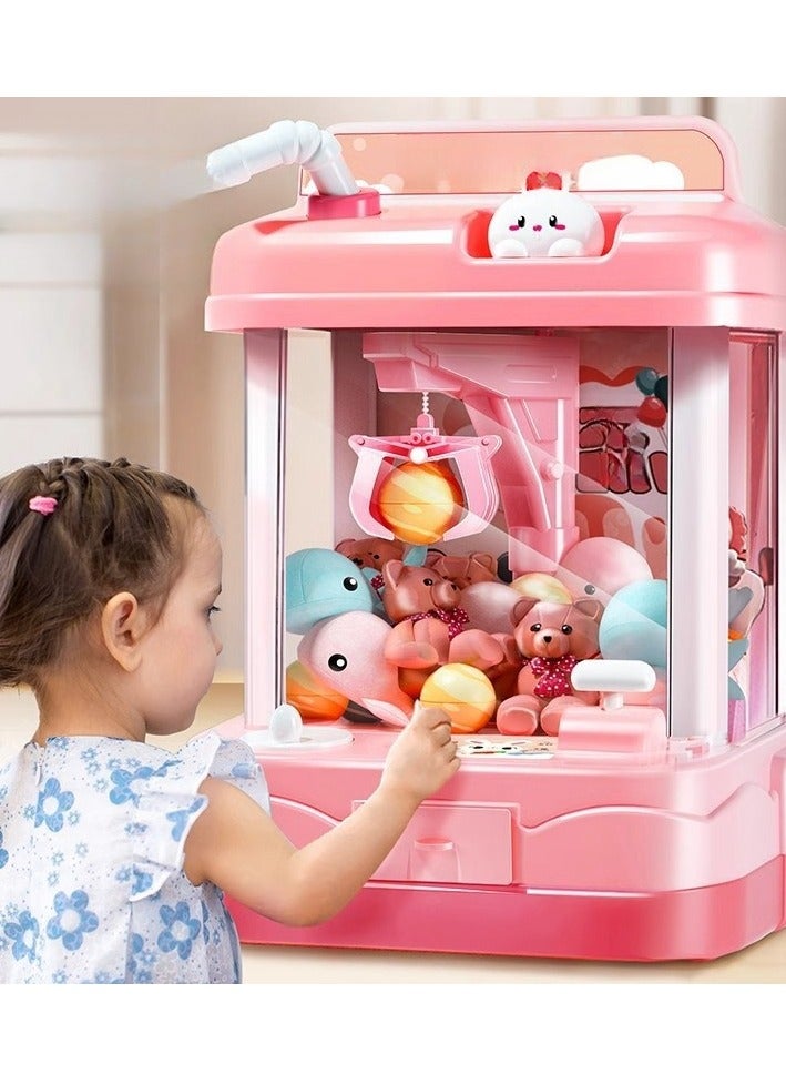 Children's Claw Machine Coin Operated Small Household Toy With Twisted Eggs