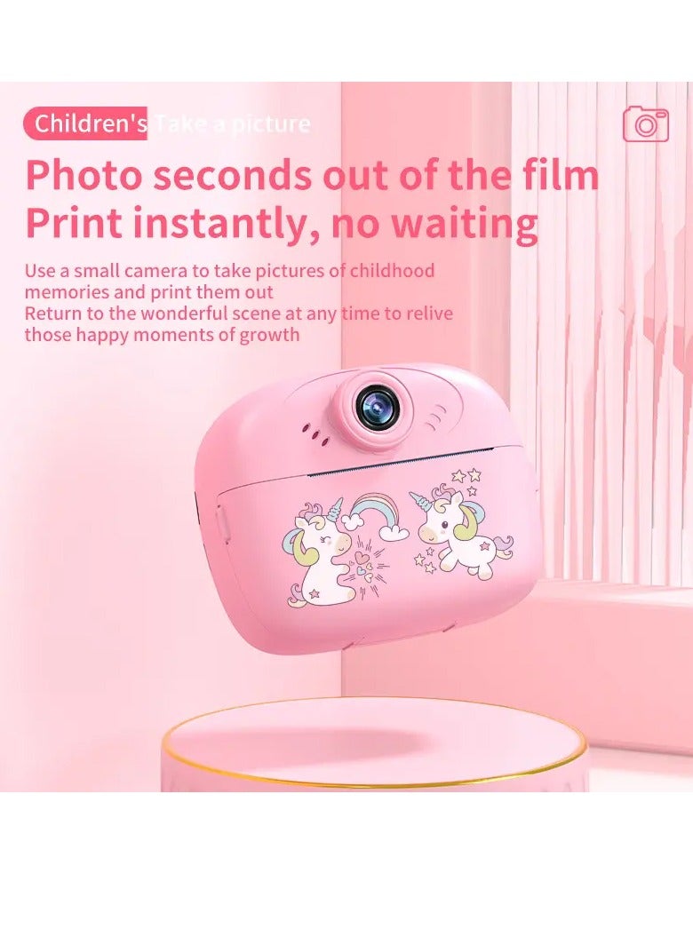 Instant Printing  Mini Portable Print Camera for Children